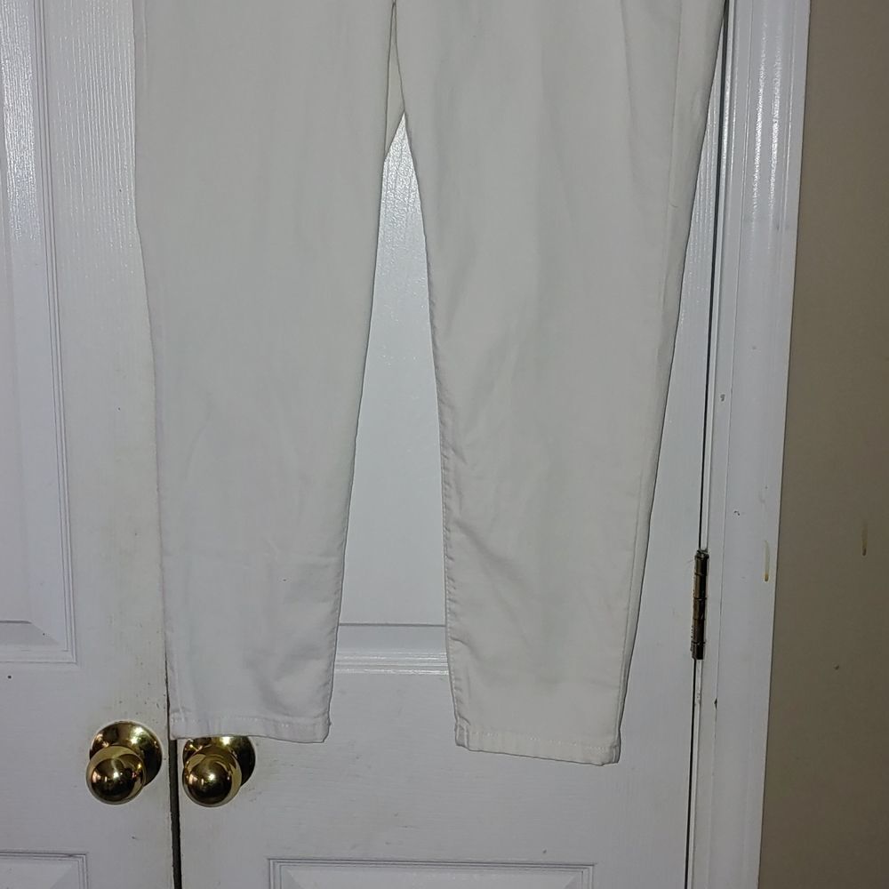 Ruby Rd Ankle White Ankle Length Jeans  Sz 14 NWT